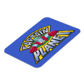 Magnet Flexible Logo Captain Planet (Côté Gauche)