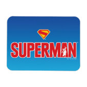 Magnet Flexible Logo classique Superman Bold (Horizontal)