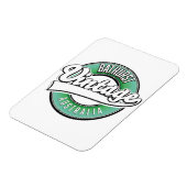Magnet Flexible Logo de Bathurst australie style vintage (Côté Gauche)