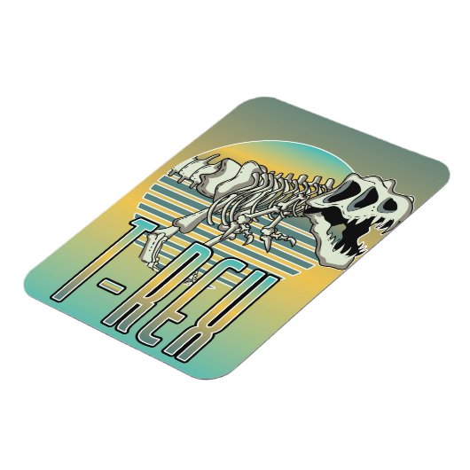 Magnet Flexible logo de dessin animé T-REX (Côté Gauche)