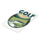 Magnet Flexible logo de Golf Sports (Côté Gauche)