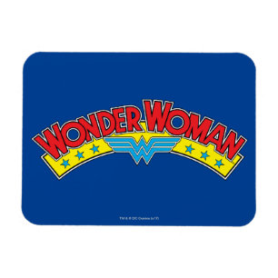 Magnet Flexible Logo de la bande dessinée Wonder Woman 1987