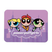 Magnet Flexible Logo de l'équipe de Powerpuff (Horizontal)