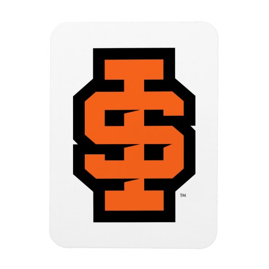 Magnet Flexible Logo de l'Université d'État de l'Idaho (Vertical)