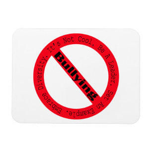 Magnet Flexible Logo de lutte contre l'intimidation par Shirley Ta