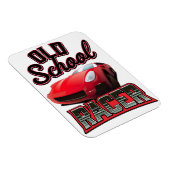 Magnet Flexible Logo de Old School Racer (Côté Droit)