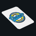 Magnet Flexible logo de style vintage karlstad suède.<br><div class="desc">logo de style vintage karlstad suède dans un beau style vintage.</div>