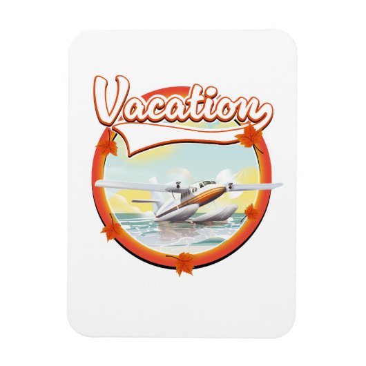 Magnet Flexible logo de vacances (Vertical)