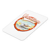Magnet Flexible logo de vacances (Côté Gauche)
