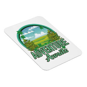 Magnet Flexible logo de voyage en Écosse