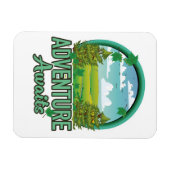 Magnet Flexible logo de voyage en Écosse (Horizontal)