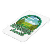 Magnet Flexible logo de voyage en Écosse (Côté Gauche)