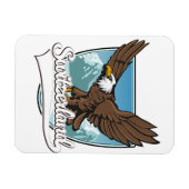 Magnet Flexible Logo de voyage en Suisse (Horizontal)