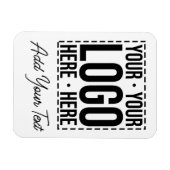 Magnet Flexible Logo d'entreprise personnalisé Entreprise Cool mod (Horizontal)