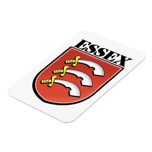 Magnet Flexible Logo du comté d'Essex (Côté Gauche)