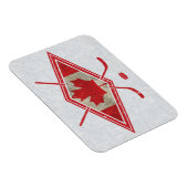 Magnet Flexible Logo du drapeau canadien (Côté Droit)
