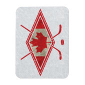 Magnet Flexible Logo du drapeau canadien (Vertical)