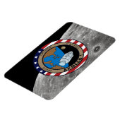 Magnet Flexible Logo du patch de mission Apollo 1 (Côté Gauche)