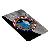 Magnet Flexible Logo du patch de mission Apollo 1 (Côté Droit)