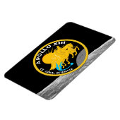 Magnet Flexible Logo du patch de mission Apollo 13 NASA (Côté Gauche)