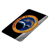 Magnet Flexible Logo du patch de mission Apollo 14 NASA (Côté Gauche)