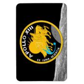 Magnet Flexible Logo du patch de mission NASA Apollo 13 (Vertical)