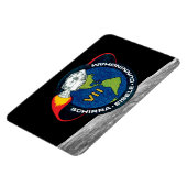 Magnet Flexible Logo du patch de mission NASA Apollo 7 (Côté Gauche)
