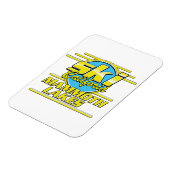 Magnet Flexible Logo du ski Mammoth Lakes California (Côté Gauche)