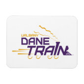 Magnet Flexible Logo du train UAlbany Dane (Horizontal)