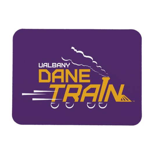 Magnet Flexible Logo du train UAlbany Dane (Horizontal)