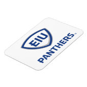 Magnet Flexible Logo Eastern Illinois Panthers Shield & Wordmark (Côté Gauche)