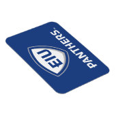 Magnet Flexible Logo Eastern Illinois Panthers Shield & Wordmark (Côté Droit)