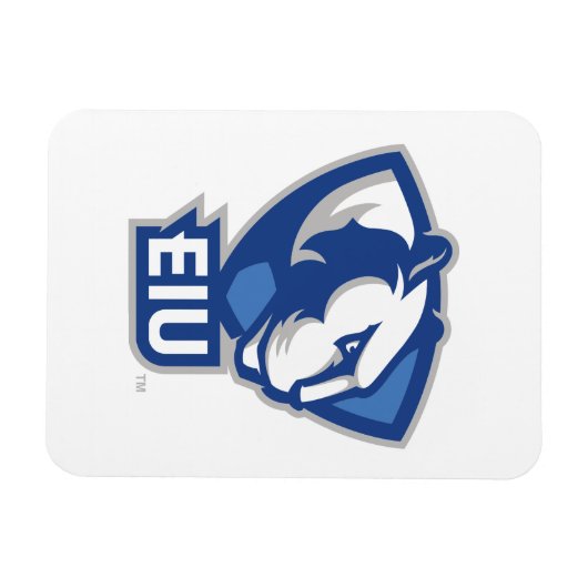 Magnet Flexible Logo Eastern Illinois University Panthers (Horizontal)
