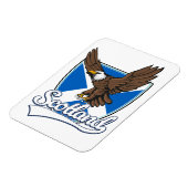 Magnet Flexible Logo écossais de voyage (Côté Gauche)