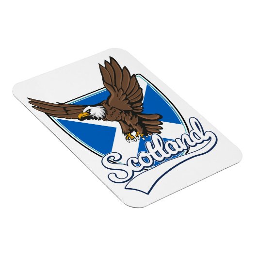 Magnet Flexible Logo écossais de voyage (Côté Droit)