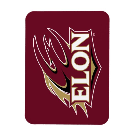 Magnet Flexible Logo Elon Phoenix (Vertical)