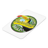 Magnet Flexible Logo Explorez le Brésil Fabuleux (Côté Gauche)