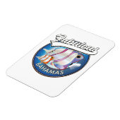 Magnet Flexible Logo fabuleux des Bahamas (Côté Gauche)