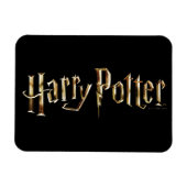 Magnet Flexible Logo Gold Harry Potter (Horizontal)