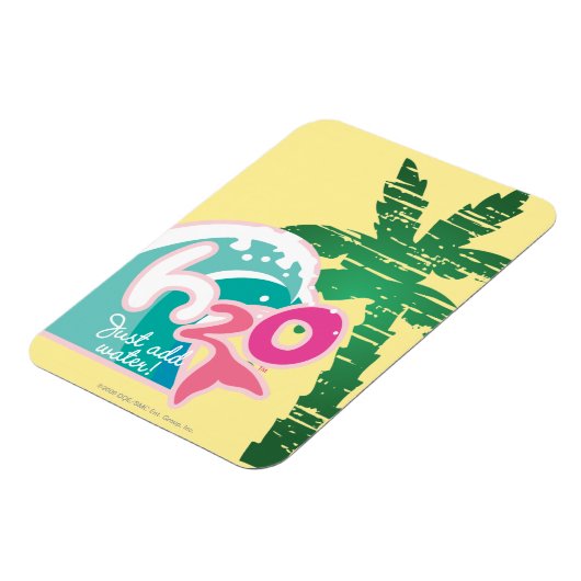 Magnet Flexible Logo H2O (Côté Gauche)