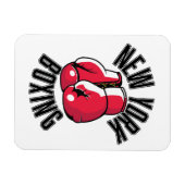 Magnet Flexible logo New York Boxing (Horizontal)