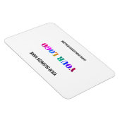 Magnet Flexible Logo personnalisé et Modèle d'aimants promotionnel (Côté Droit)