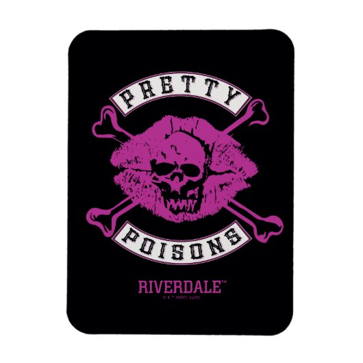 Magnet Flexible Logo Poisons Pretty (Vertical)