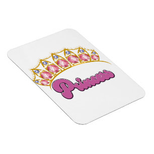 Magnet Flexible logo Princesse Tiara