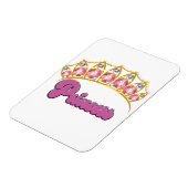 Magnet Flexible logo Princesse Tiara (Côté Gauche)