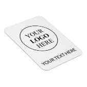 Magnet Flexible Logo promotionnel personnalisé - Pas de commande m (Côté Droit)