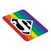 Magnet Flexible Logo Rainbow Superman (Côté Droit)