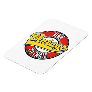 Magnet Flexible Logo rétro de Vinh vietnam