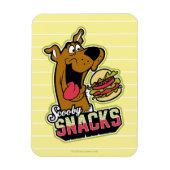 Magnet Flexible Logo Scooby-Doo "Scooby Snacks" (Vertical)