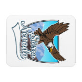 Magnet Flexible logo Sierra Nevada États-Unis (Horizontal)